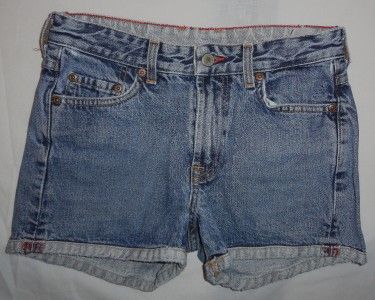 Lucky Brand Women Denim Plain Jane Shorts Size 4/27 (27X2 1/2)  