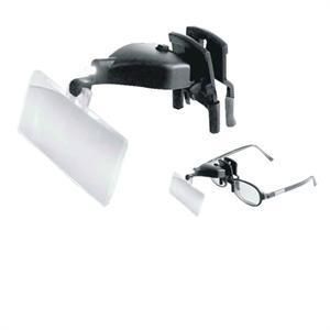 Clip on Magnifier w/ LED  Magnifying Glasses Holder  