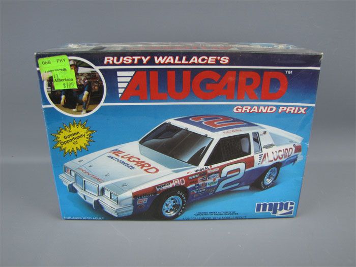 Sealed Rusty Wallace Alugard MPC #2 Model Kit 1/25  