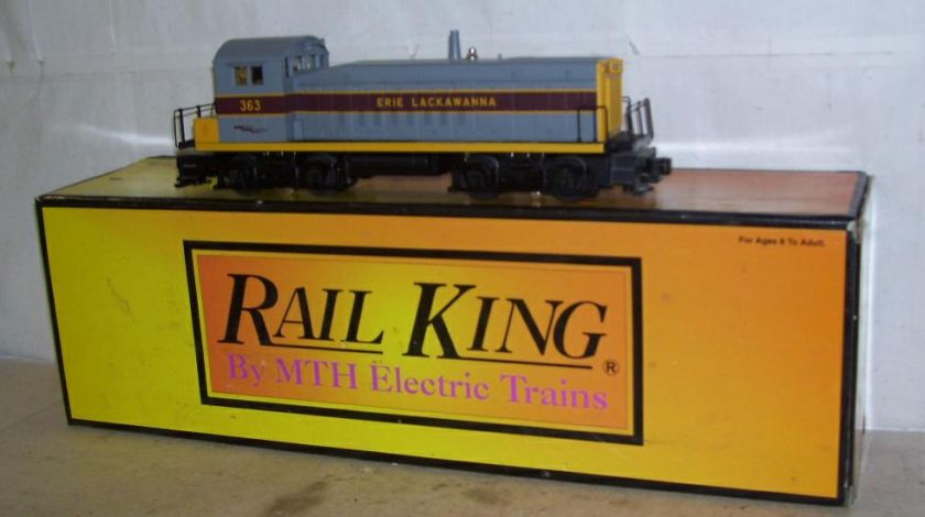 MTH O 30 2147 0 ERIE LACKAWANNA SW8 SWITCHER DIESEL ENGINE  