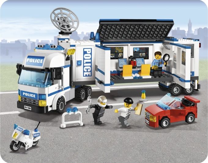 NEW LEGO City Mobile Police Unit  7288  