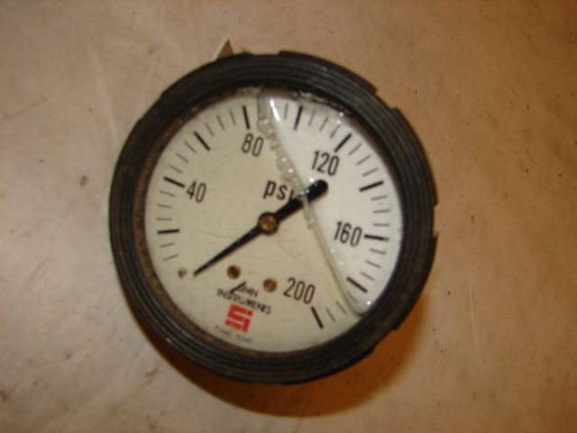 SPAN INSTRUMENTS LFS220 0 200 PSI PRESSURE GAUGE ***XLNT***  