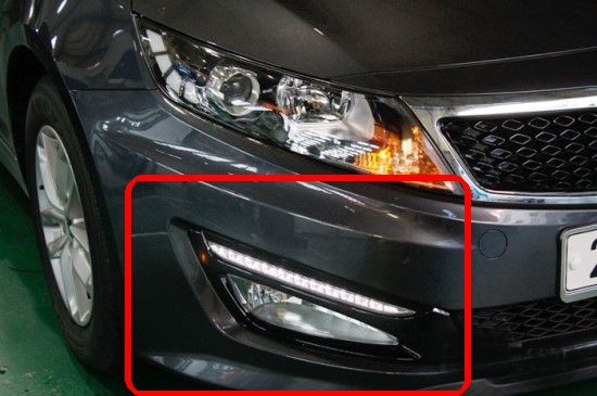 KIA 2011+ Optima K5 LED Position DRL Daytime Running Light Lamp 