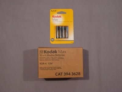 NEW Kodak Alkaline 1.5V (40) AAA Batteries  