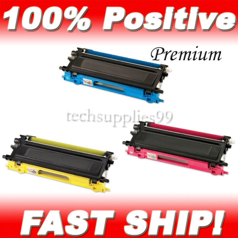 TN 210 TN210 Toner Cartridge for Brother MFC 9320CW 3pk  