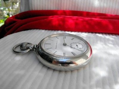 AUCTION UP FOR THE ANTIQUE ELGIN POCKET WATCH   11 JEWELS   SIZE 18 