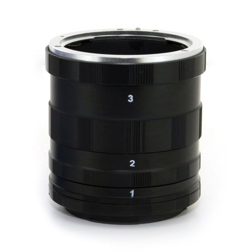 Macro Close Up Extension Tube 3 Ring Set for Canon EOS Camera EF EFS S 