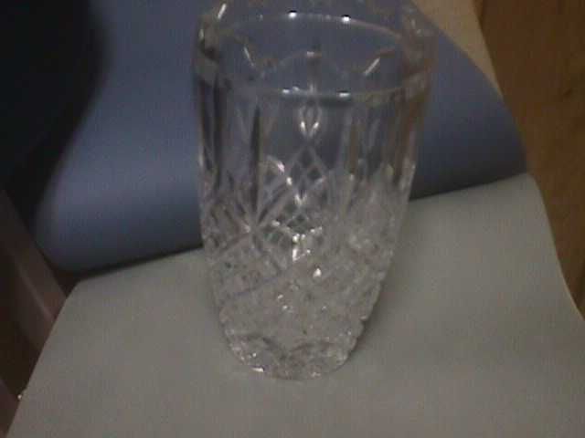 LARGE HEAVY MARQUIS WATERFORD CRYSTAL VASE  