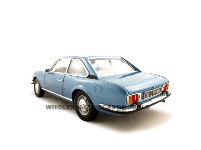 1970 PEUGEOT 504 COUPE BLUE 118 DIECAST MODEL NOREV  