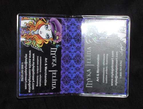 Tribal Fusion Fairy ID Business FAE Card Holder Sonya2  