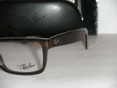 Ray Ban WAYFARER RB5216 2012 52MM TORTOISE EYEGLASSES RX READY FRAME 