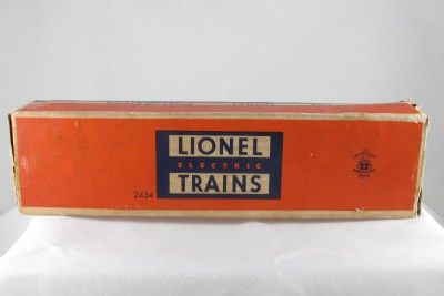 Lionel 2434 ILLUMINATED PULLMAN CAR. Nice Postwar. Original Box 