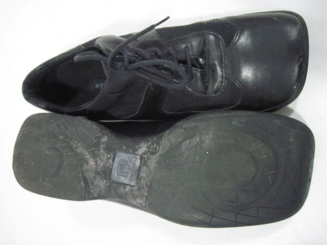 KENNETH COLE REACTION Black Urban Oxfords Sneakers Sz 7  