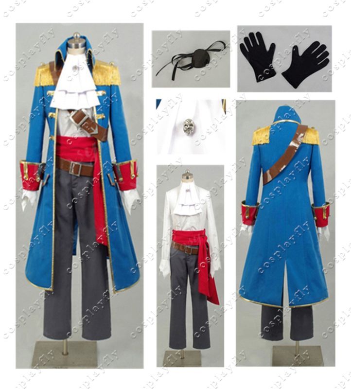 Black Butler II 2 Ciel Phantomhive Cosplay Costume  