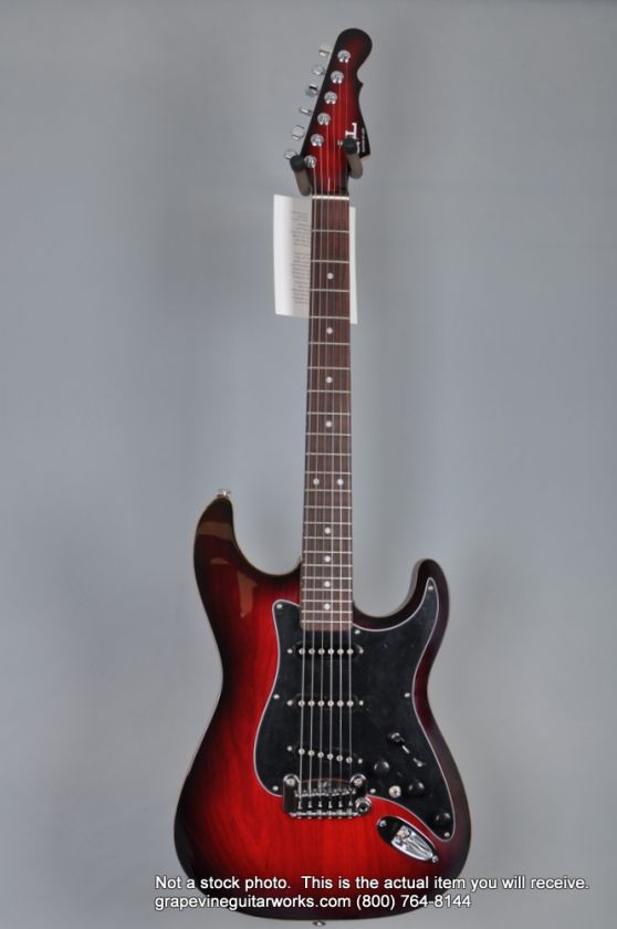 USA S500 Custom Built Electric Guitar Red Burst  