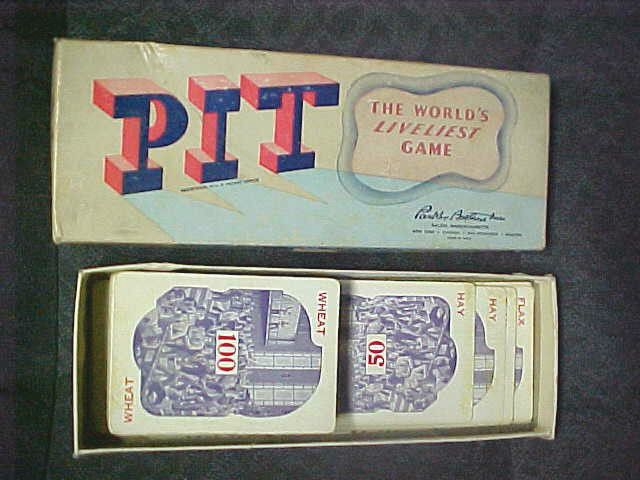   Vintage Pit Parkers bros brothers Inc Parker card game Wheat Hay Flax