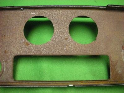 75 79 FIREBIRD NO AC DASH RALLY GAUGE INSTRUMENT BEZEL  