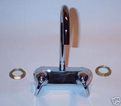 clawfoot tub faucet with code pattern spout  