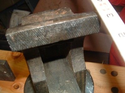 vintage C. Parker bench vise patd 1867  