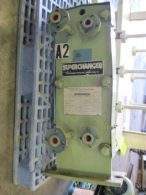 Tranter Superchanger Plate Heat Exchanger UX 016 UJ 16  