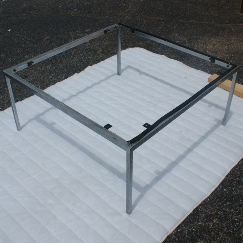 36 Vintage Knoll Chrome Coffee Table Base  