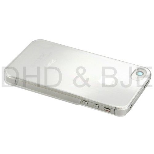   Crystal Ultra Thin Hard Case for iPhone 4 4S w/ Free Screen Protector