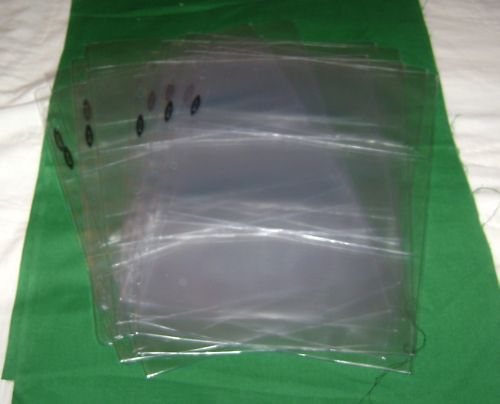 10 3 POCKET PAPER CURRENCY PAGES HOLDER SHEETS BCW NEW  