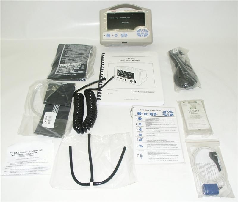 Genuine Casmed 740 2NN MaxNIBP Vital Signs Monitor NEW  