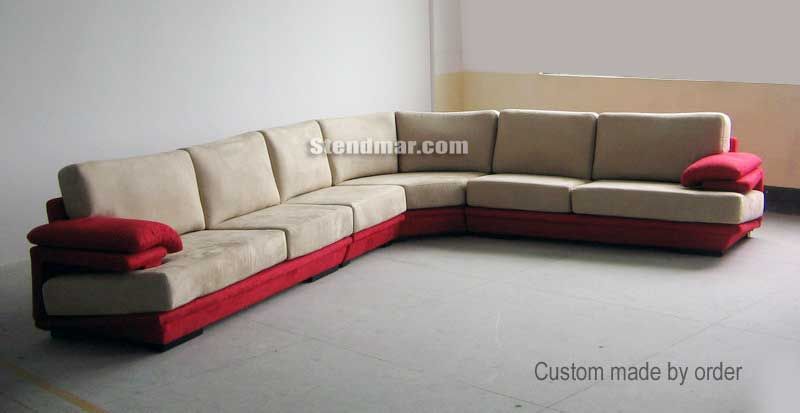 set 4pc included left sofa armless chair corner right sofa