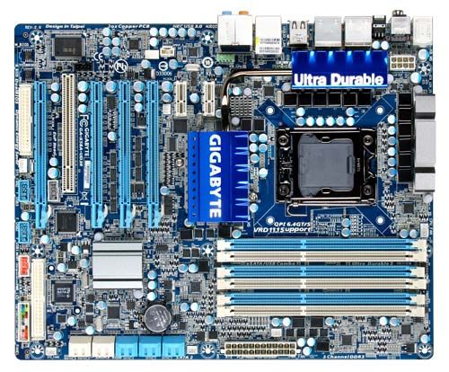   GA X58A UD3R with Intel EX58 Chipset Motherboard