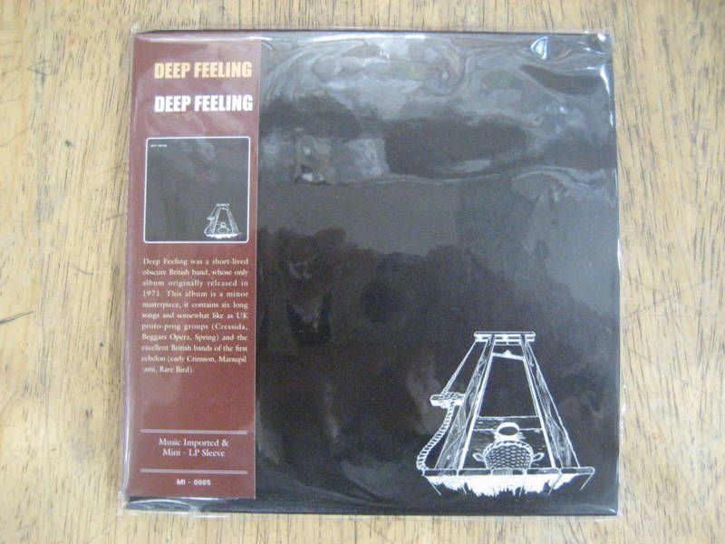 Deep Feeling/ S.T same self Title Korea MINI LP CD NEW  