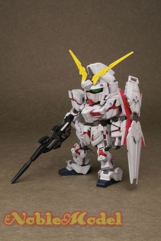 Non Bandai SD BB 梵天模匠 HOBBY RX 0 Unicorn Gundam Model Kit 