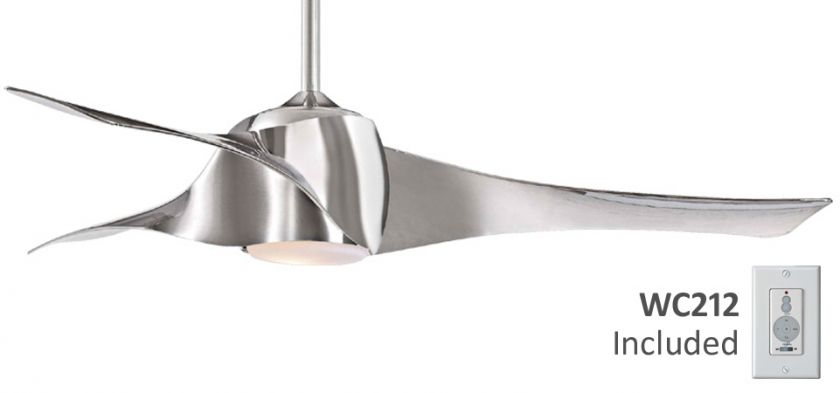 ARTEMIS 58 LIQUID NICKEL MINKA AIRE CEILING FAN F803LN  