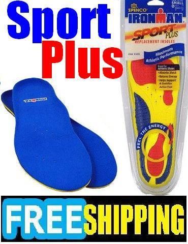 SPENCO IRONMAN SPORT PLUS Women Men 6 7 8 9 10 11 12 13  