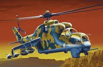 HELLER 1/72 MI 24 HIND A/D HELICOPTER MODEL KIT CHOPPER  