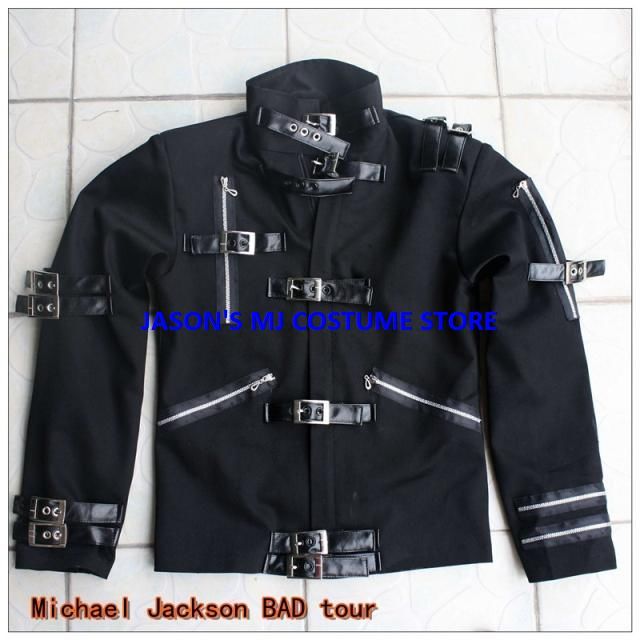 NEW MICHAEL JACKSON BLACK BAD JACKET Pro Series  