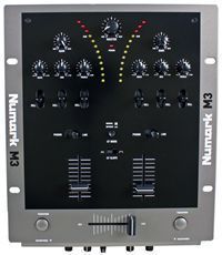 NUMARK M3 2 CHANNEL TABLETOP DJ SCRATCH MIXER w/EQ NEW  