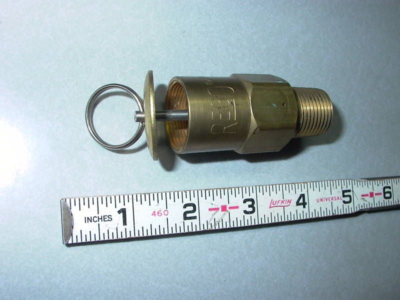 REGO BRASS RELIEF VALVE  