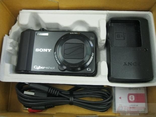Sony Cyber shot DSC H70 16.1 MP Digital Camera   Black 27242808690 