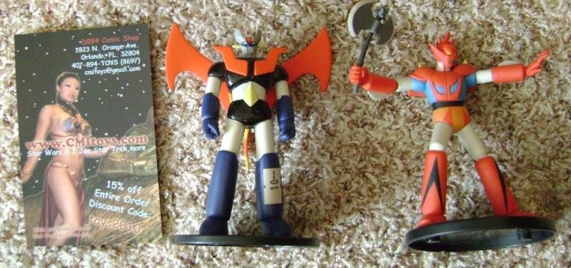 Shogun Warriors MAZINGER Z banpresto x2 Figures  