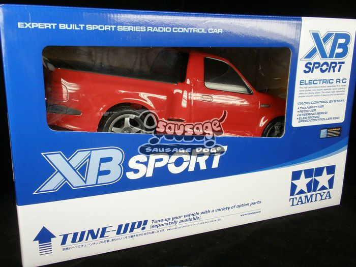 Tamiya #46611   1/10 RC RTR SVT Lightning Red TT01ES  