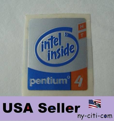 Intel inside Pentium 4 HT Sticker Badge/Logo/Label A22  