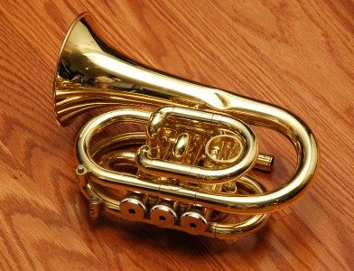 JUPITER JPT 416 POCKET TRUMPET W/ CASE & MOUTHPIECE NICE SHAPE  