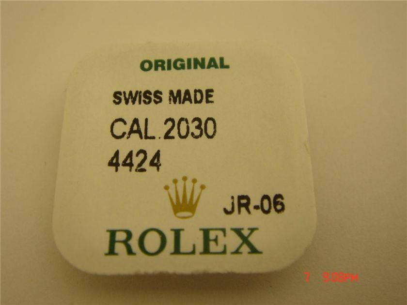 GENUINE ROLEX PART 2030 4424 GREAT WHEEL  