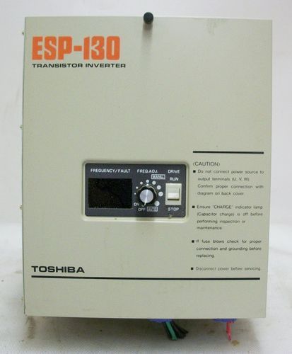 TOSHIBA ESP 130 VARIABLE FREQUENCY DRIVE VT130G14035B0E  