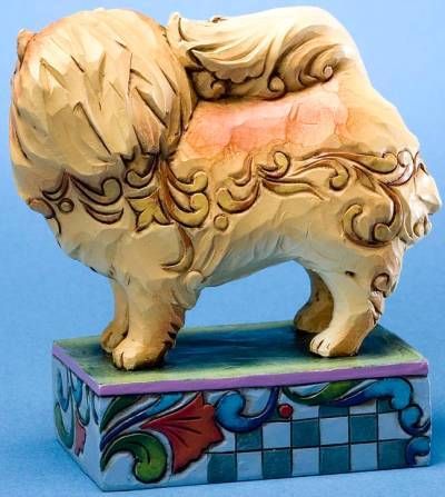 JIM SHORE HWC *BELLA* POMERANIAN DOG 402139 FREE SH NIB  