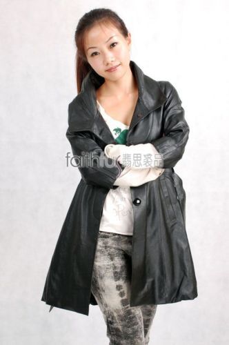 Half Sleeve Sheep Skin Leather Coat/Jacket  