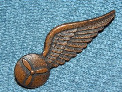 WING WW2 PREWW2 US ARMY ATC ARMY TRANSPORT CORPS CREW MEMBER HALF WING 