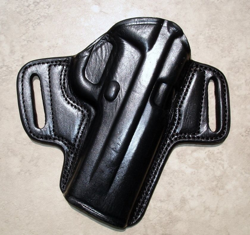 LEATHER OPEN TOP BELT HOLSTER 4 COLT 4 1911 COMMANDER  