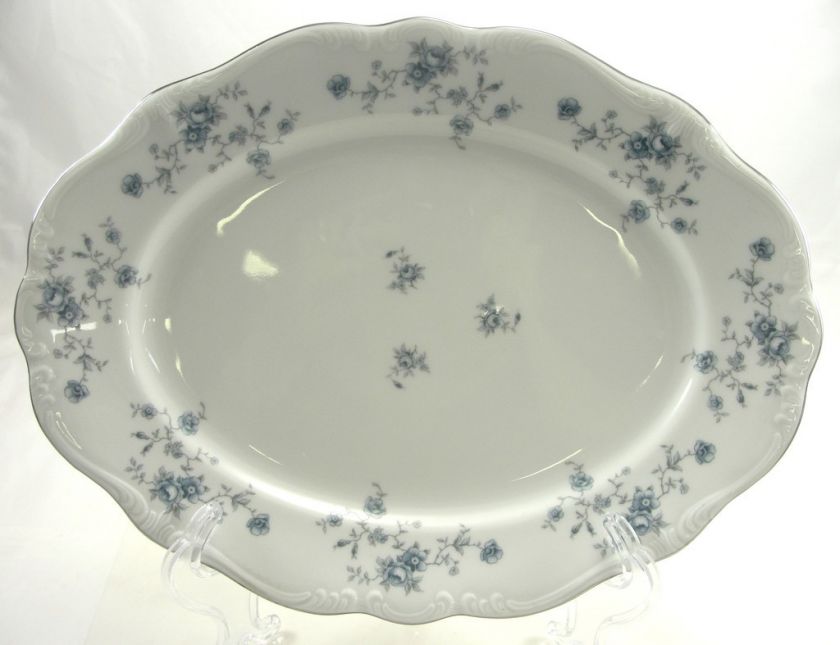 Johann Haviland Bavaria Blue Garland Platter 12 7/8”  